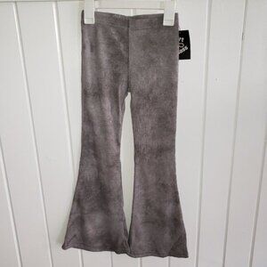Girls Gray Thermal Pants